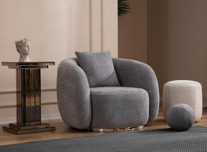 Armchair Design Couch Sofa Seat Textile Lounge Club Upholstery Luxury Seat Relax